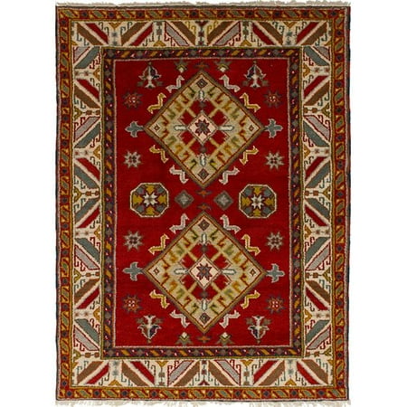 Isabelline One Of A Kind Doering Handmade Wool Dark Red Area Rug Isabelline One Of A Kind Doering Handmade Wool Dark Red Area Rug
