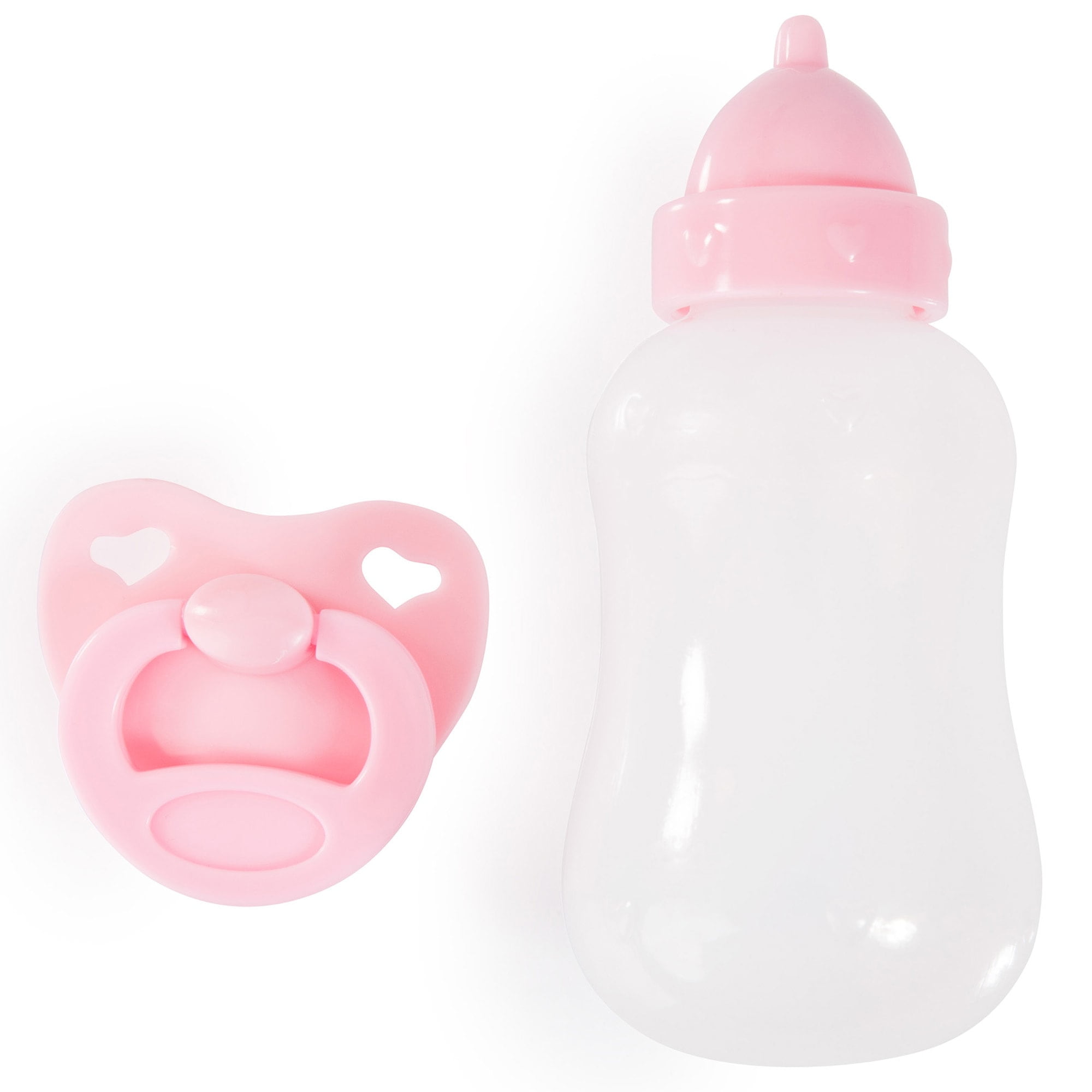 First Words Baby: Anna Pink Bunny 24 Sounds 15" Doll - Pacifier+Bottle, Sleeping Eyes, Press Tummy For Sounds, Ages 3+