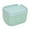 Blue, variant on Wall Mounted Tissue Box Wall-Mounted Tissue Box Holder, No-Drilling Adhesive Design, Transparent Cover for Easy Refill, Suitable for Bathroom, Kitchen, Living Room, Large Capacity Tissue Dispenser