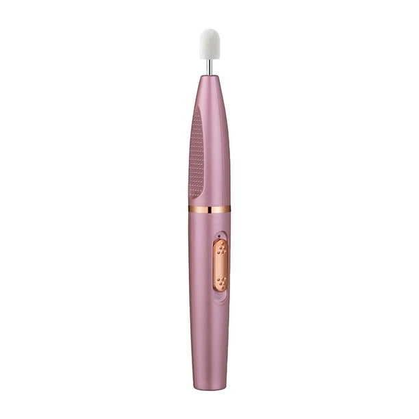 Kit de Archivos de Uñas Herramientas de Manicura Y Taladros Perforador Profesional de Uñas, Kit Recargable Portátil de Archivos de Uñas con 5 Cabezas de Cuidado, Recorte Y Pulido de Uñas Y Pies