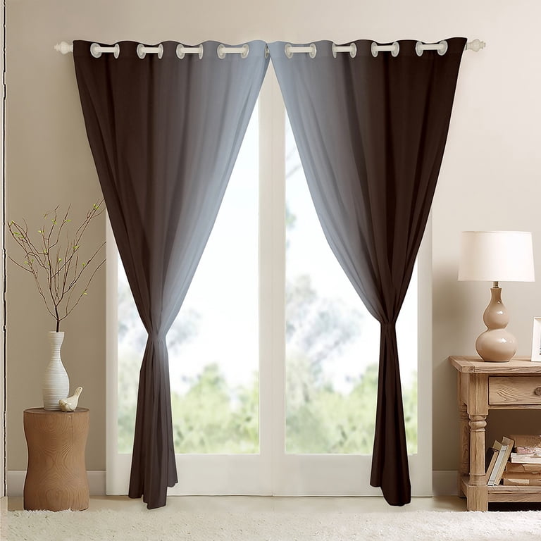Brown And White Curtains Graham &amp; Brown Glasshouse Pair Lined Eyelet
