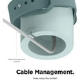 thumbnail image 5 of Apple Watch Stand Charging Dock - Compatible with Apple Watch Series Ultra/8/SE2/7/6/SE/5/4/3/2/1 (49mm, 45mm, 44mm, 42mm, 41mm, 40mm, 38mm), Simple Design (Mint), 5 of 8