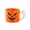 Orange, variant on Ktlvex Halloween Ceramic Coffee Mug Set – 1 Pumpkin-Shaped, Funny Jack-o'-Lantern Design, Orange, for Parties, Gifting & Home Decor