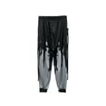 thumbnail image 2 of Men's 3D Graphic Jogger Sweatpants Stylish Loose Drawstring Print Gym Sport Pants Streetwear Retro Jogger Pants Gray XXL, 2 of 6