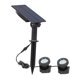 thumbnail image 1 of Luces solares para estanques IP68, focos para fuentes de piscina y acuarios. 2 Lámparas, 1 of 9