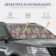 thumbnail image 4 of Fotbe Trendy Colorful Pineapples 1 Juego de 2 Piezas de Parasoles para Parabrisas | Bloqueador Solar para Auto | Accesorios Plegables para Protección Solar Interior-Large, 4 of 6