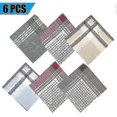 thumbnail image 1 of Men's Handkerchiefs, 12/6pcs Men's Cotton Handkerchiefs, Plaids Patterned Pattern Pocket Square Hankies-wtake, 1 of 5