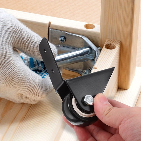 Raindrops WORGEOUS 4pcs Caster Wheels for Furniture Replacement Suitable for Hardwood Floor and Carpet