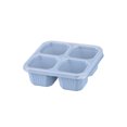 thumbnail image 1 of 4-Section Bento Box with Lids, Reusable Meal Prep Container for Kids or Adults, Microwave and Dishwasher Safe, 1 of 8