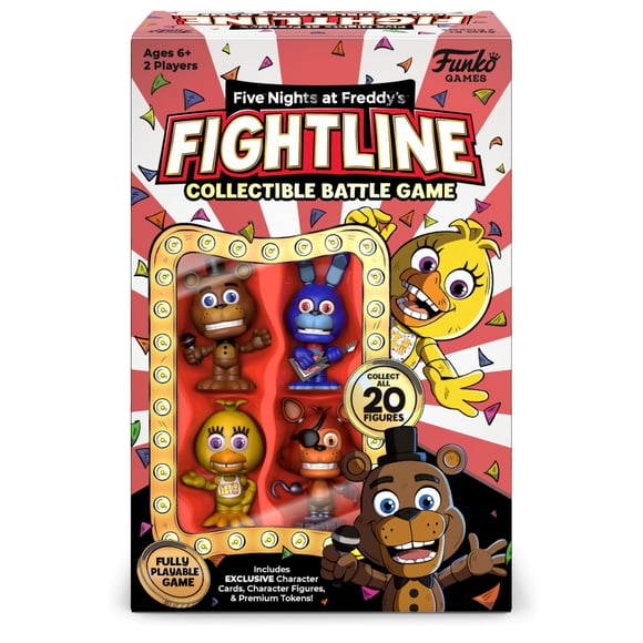 Funko Five Nights at Freddy's FightLine Premier Pack Juego coleccionable para 2 jugadores de 6 años en adelante