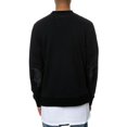 thumbnail image 2 of Born Fly Mens The Carrie Crewneck Sweatshirt, Black, Large, 2 of 2