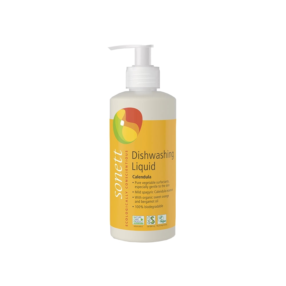 Sonett Organic Dishwashing Soap Liquid Calendula 10 oz - Pack of 6