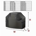 thumbnail image 5 of 1pc Grill Cover, BBQ Grill Cover, Waterproof, Weather Resistant, Rip-Proof, Anti-UV, Fade Resistant, With Hook-and-loop And Strap, Gas Grill Cover For, 5 of 5