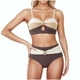 thumbnail image 4 of Traje de baño de dos piezas Tankini para mujer, estilo conservador de primavera, con falda de color liso y abertura en la parte delantera, tankinis para mujer, trajes de baño de dos piezas para mujer,, 4 of 7