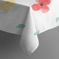 thumbnail image 5 of 42x42 Inch Waterproof Square Tablecloth, Thickened Polyester Table Cover for Dining & Parties, Floral Print, 5 of 6