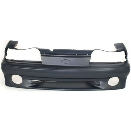 - Replacement Top Deal Front Black Bumper Cover For 87-93 Ford Mustang F3PZ8190A