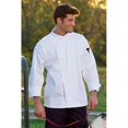 thumbnail image 1 of Uncommon Threads 0489-2507 Santorini Chef Coat in White - 3XLarge, 1 of 1