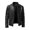 Z-Black, variant on Baqcunre Women's Autumn and Winter Stand Collar Jacket Zip Faux Jacket Long Sleeve Jacket Mens Clothing Leather Jacket Mens Winter Coats Jackets for Men,Silver,Size M