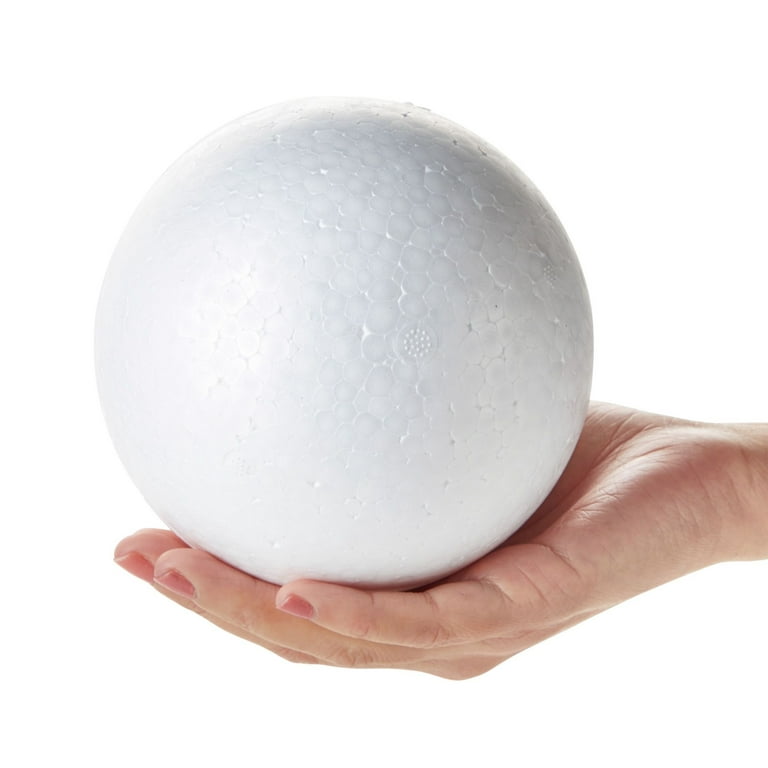 Styrofoam Balls 72 Pieces of Foam Balls 2 Diameter for School, Xmas, Arts and Crafts Smooth Polystyrene