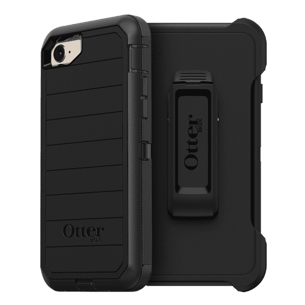 Otterbox Defender Series Pro Phone Case For Apple Iphone Se 3rd And 2nd Gen Iphone 8 Iphone 7 Black Walmart Com