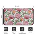thumbnail image 5 of Pioneer Flower Floral Print Pattern Door Rugs,Washable Non Slip Door Mats Indoor,Decorative Door Mats,Entry Mat Indoor for Entrance,Bedroom,Kitchen,Bathroom,30"x17", 5 of 6