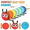 thumbnail image 2 of Moncoland Kids Play Tunnel Tent for Toddlers, Pack of 2 Colorful Pop Up Crawl Tunnel Toy Baby or Pet, Collapsible Gift Boy and Girl Tunnel Indoor Out, 2 of 7