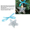 thumbnail image 3 of Adorno colgante de estrella de mar regalo de estrella de cristal de mar ligero con tarjeta de felicitación para el hogar ANGGREK Otros, 3 of 8