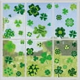 thumbnail image 6 of St. Patrick's Day Window Decorations, Reusable Spring Clover Stickers for Glass Window and Wall, Holiday Home Decor for St. Patty's Day, General Purpose Seasonal Adhesive Decoration, 6 of 6