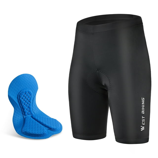 Pantalones cortos de ciclismo de verano, pantalones elásticos transpirables para montar al aire libre, cojín a prueba de golpes