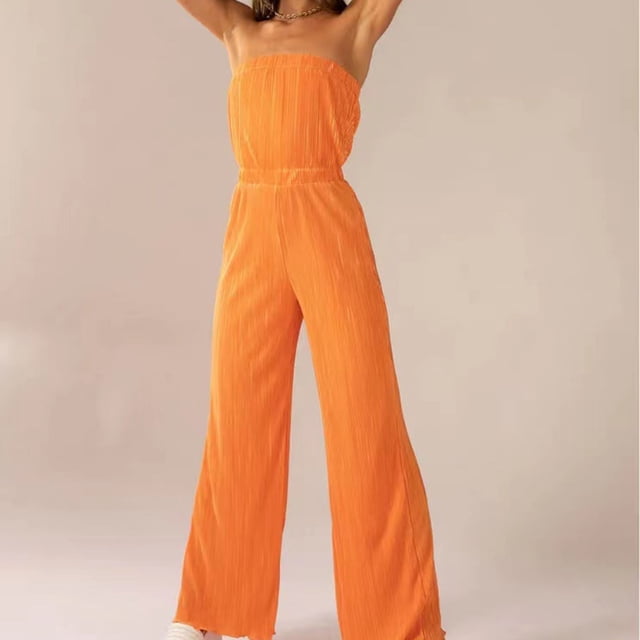 Fankiway Combinaisons Longues Sans Manches d'Été pour Femmes Combinaisons Pantalons pour Femmes Grande Taille Liquidation Pantalons Femmes Liquidation