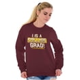 thumbnail image 4 of College Grad Class Degree Educated Sweatshirt for Men or Women Brisco Brands 4X, 4 of 6