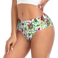 thumbnail image 2 of Fotbe Paisley Calzones Estampados para Mujer – Ropa Interior de Algodón, Cómoda, Suave y Elástica-XX-Large, 2 of 6