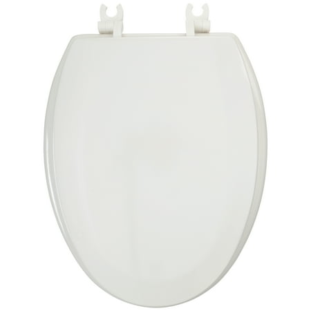 Sedona Beige Elongated Toilet Seat - Mainstays™ Molded Wood Toilet Seat