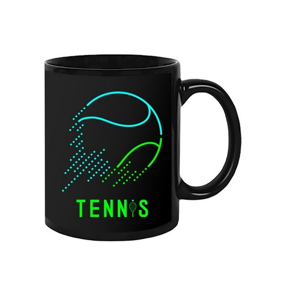 Abstract Tennis  Design Mug Unisex's -Image by Shutterstock