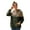 Z001-Army Green, variant on Womens Half Zip Sweatshirts Sherpa Leopard Print Patchwork Long Sleeve Sweaters Fall Winter Comfy Warm Pullover Tops