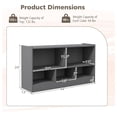 thumbnail image 3 of Toy Storage Organizer, 2-Tier Kids Bookshelf, 5 Cube Kids' Bookcases, Cabinets & Shelves, Wooden Toy Organizers, Small Book Shelf for Bedroom, Playroom, Classroom, Nursery (Gray), 3 of 9
