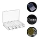 thumbnail image 5 of Caja de almacenamiento de protector de monedas transparente de cápsulas de monedas de 100 piezas transparentes, 5 of 5