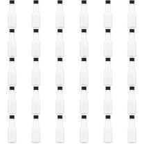 FRCOLOR Reusable Small Bottles for Liquids with Lids Perfect for Storage Use Transparent Plastic 30pcs