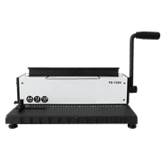 INTSUPERMAI Manual Metal Coil Spial Coil Binder Puncher Punching Binding Machine 34 Holes 3:1