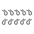 thumbnail image 2 of Colaxi 10x Caliper Spring Clips Brake Pad Cotter Pin Calipers Bike Components Sturdy Disc Brakes Pad Axle Bolts Pins Black, 2 of 8