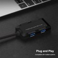 thumbnail image 4 of Kearding 4-en-1 USB Hub Office Laptop Docking Station Driver Free Splitter U-disk Adaptador Convertidor Accesorios de computadora Cables de computadora USB2.0, 4 of 6