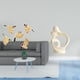 thumbnail image 2 of Pájaro de madera para colgar en la pared, adorno abstracto, estatua de amante, colección artística, decoración para oficina, dormitorio, interior, ver, 2 of 8