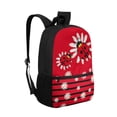 thumbnail image 2 of Uourmeti Ladybug Daisy Backpack, Adjustable Comfort Straps School Backpack 17 Inch Premium Non Fade Student Bookbag for Travel Daily Use, 2 of 6