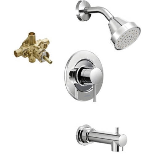 Moen Kts-t2193-70ch Align Posi-Temp Tub/Shower Faucet with Trim and 1/2" CC Rough-in, Available in Various Colors