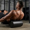 thumbnail image 5 of 12 inch Black Compact Foam Roller - High Density Muscle Massage Roller, Lightweight Deep Tissue Tool for Travel, Home Use, Trigger Point Relief, Yoga & Post-Workout Recovery, 5 of 7