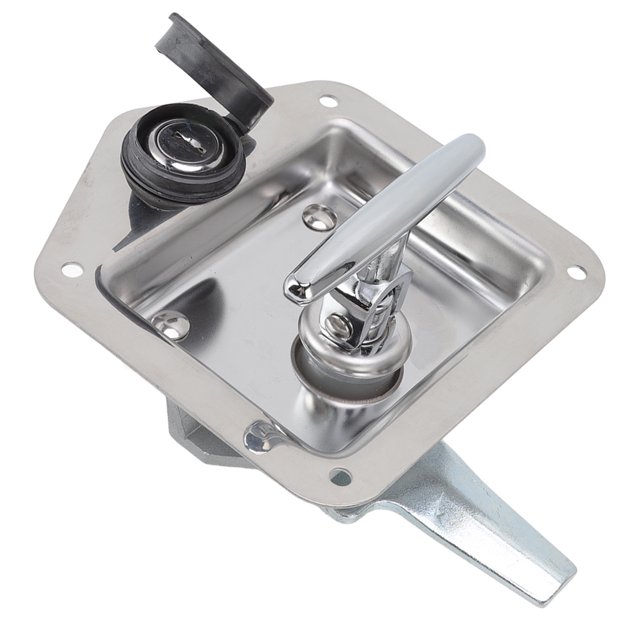 Boîte à Outils Loquet de Remplacement, Poignée en T Loquet en Acier Inoxydable Boîte à Outils Loquets Poignée en T Loquet Durable