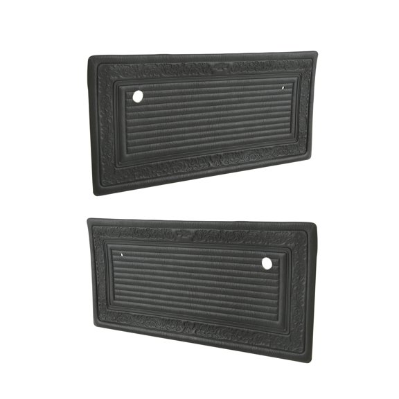 Brothers Trucks FP26900BLACK Complete Door Panels - Black - Pair