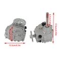 thumbnail image 2 of Go Kart Forward Reverse Gearbox Replacement for 2HP-13HP Engine Local 10T #40 41 and 12T #35 TAV30 Series, 3 Shift Modes 2300 RPM, 2 of 9