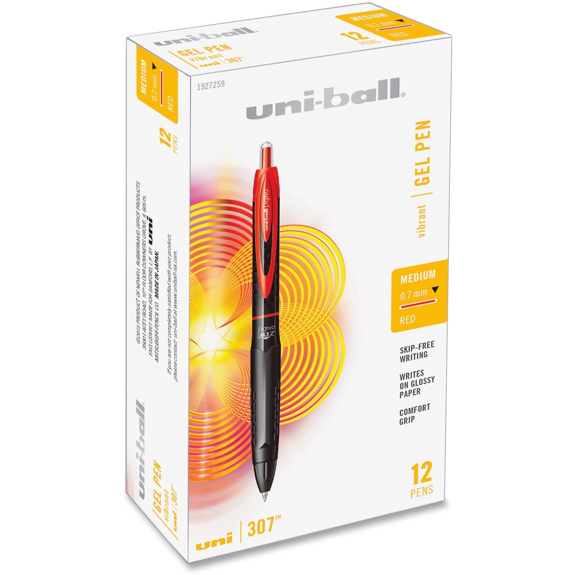 Uni Pure Malt Gel Ink Ballpoint Pen - 0.5mm Tip, Natural Malt Grip, Made In Japan