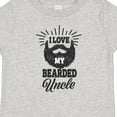 thumbnail image 4 of Inktastic I Love My Bearded Uncle Boys or Girls Baby T-Shirt, 4 of 5